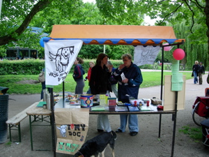 Protestactie Vondelpark 24-9-2005