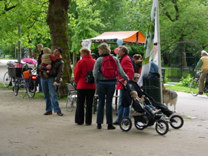 Protestactie Vondelpark 24-9-2005